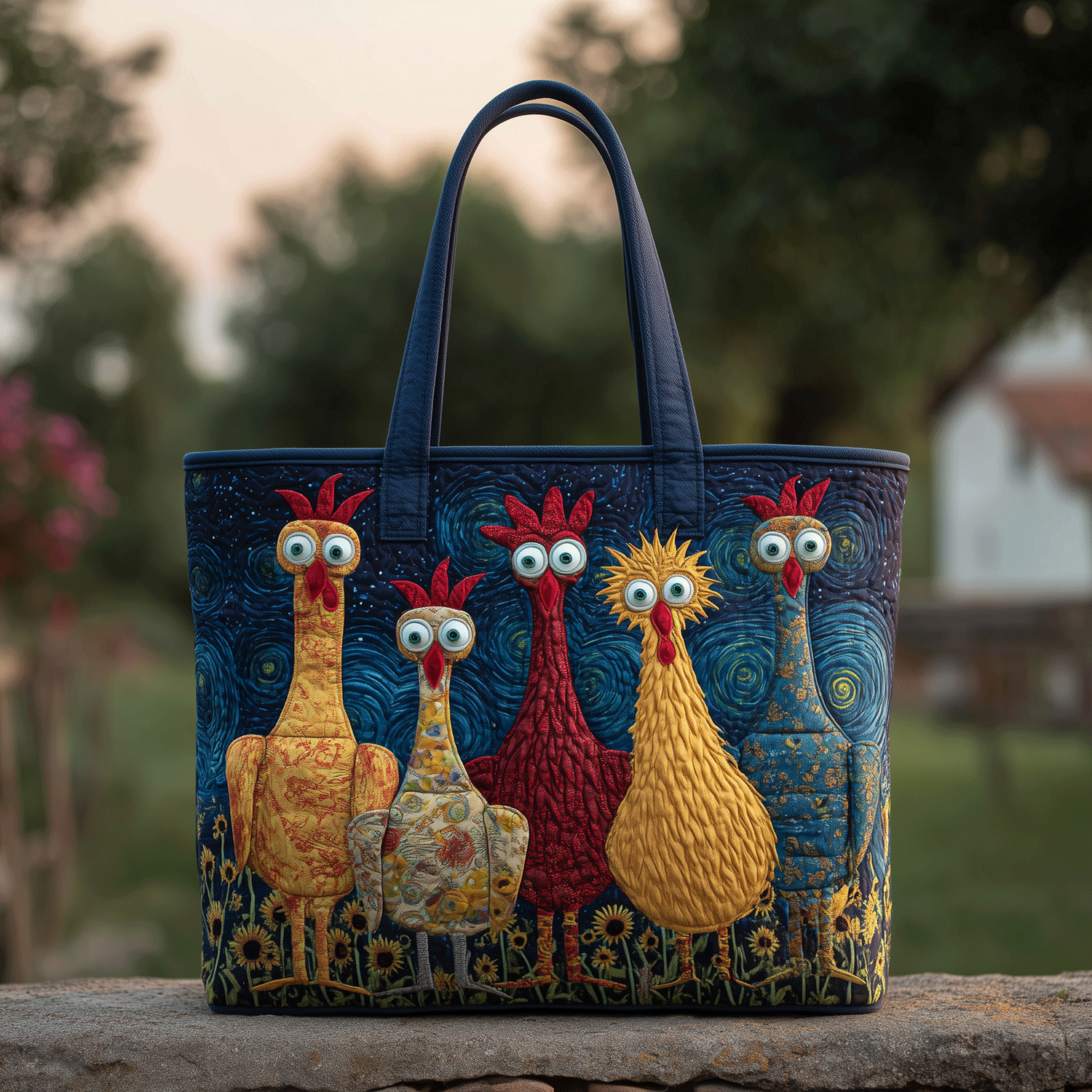 Barnyard Beauties Quilted Tote Bag Best Handbag For Everyday Use Presents To Get Your Mom