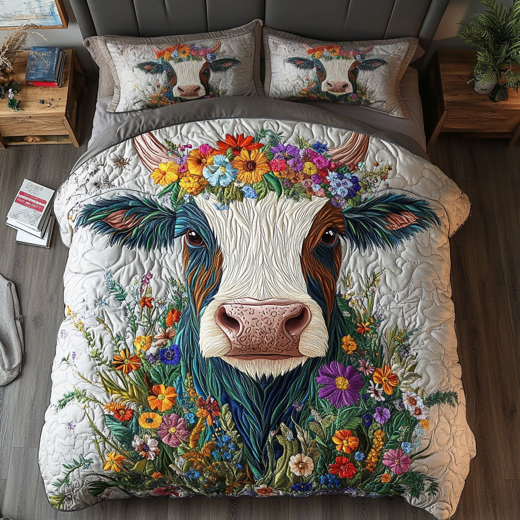 Barnyard Bloomers Quilted Bedding Set Best Bed Sheet Set Gifts For Farmers For Christmas