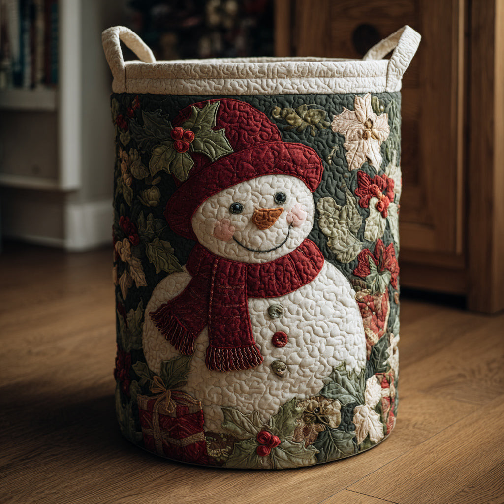 Berry Snowman Wreath Quilted Laundry Basket Unique Laundry Hamper Ideas Christmas Ideas For Wife