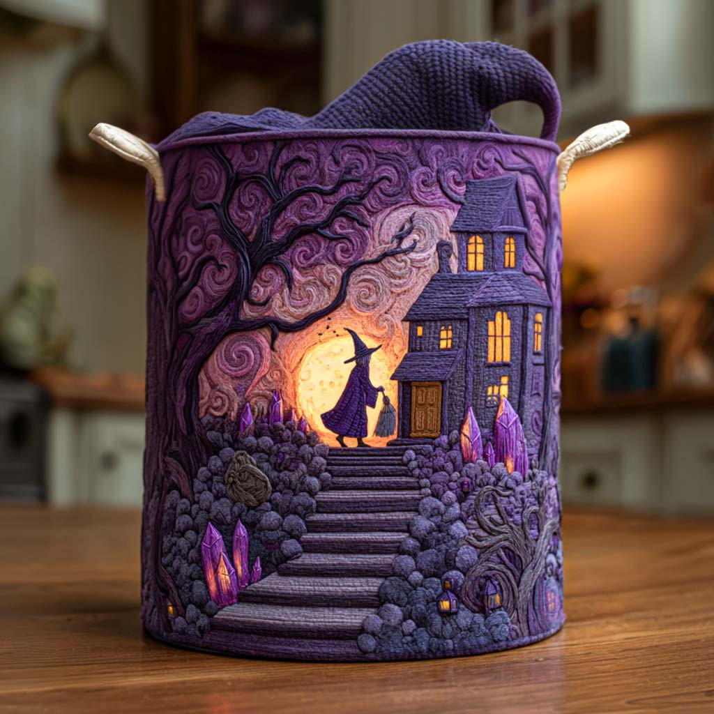 Bewitching Hour Quilted Laundry Basket Target Laundry Hamper Cat Mom Gifts For Mother's Day