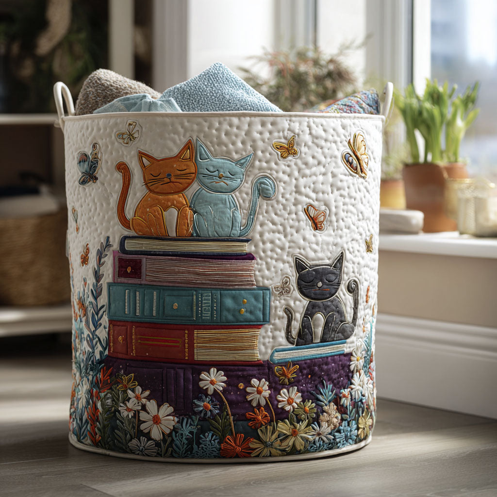 Bloom Tail Quilted Laundry Basket The Laundry Basket Gifts For New Homeowners