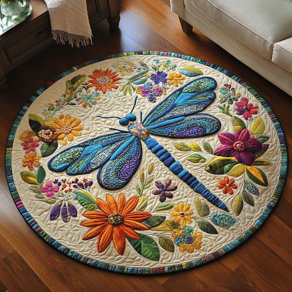 Boho Flutter Quilted Round Mat Home Decor Shop Dragon Themed Birthday Gifts