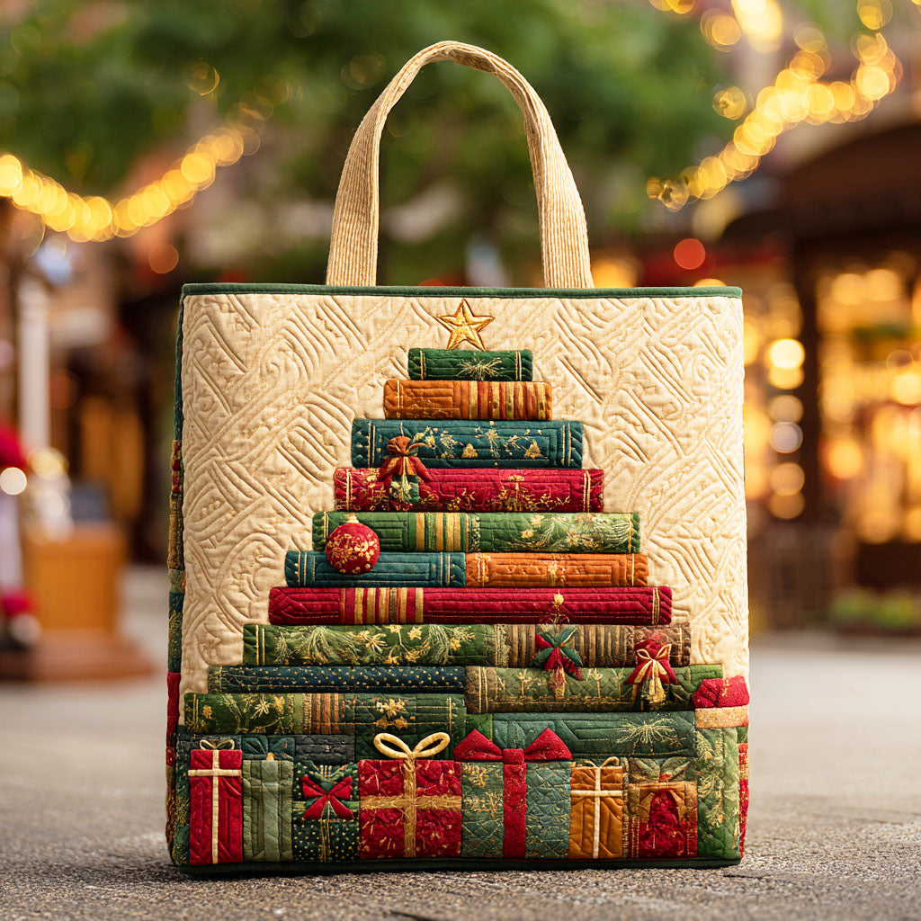 Book Pine Forest Quilted Tote Bag Tote Bags For Women Cool Gifts For Book Lovers