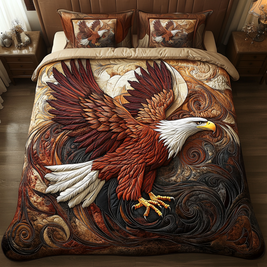 Brave Rise Quilted Bedding Set Cute Boho Comforter Sets Mothers Day Gift For Friends