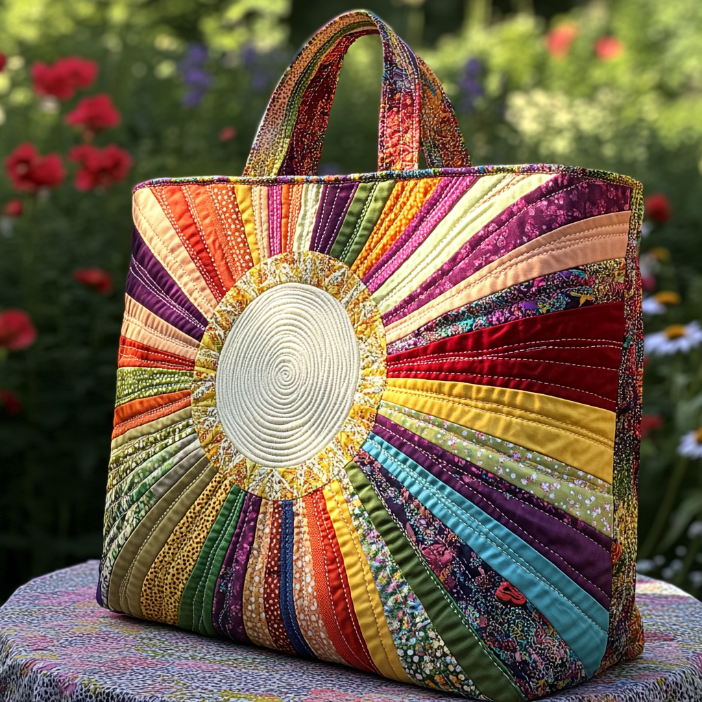 Bright Horizon Quilted Tote Bag Best Totes For Women Mothers Day Gift For Daughter