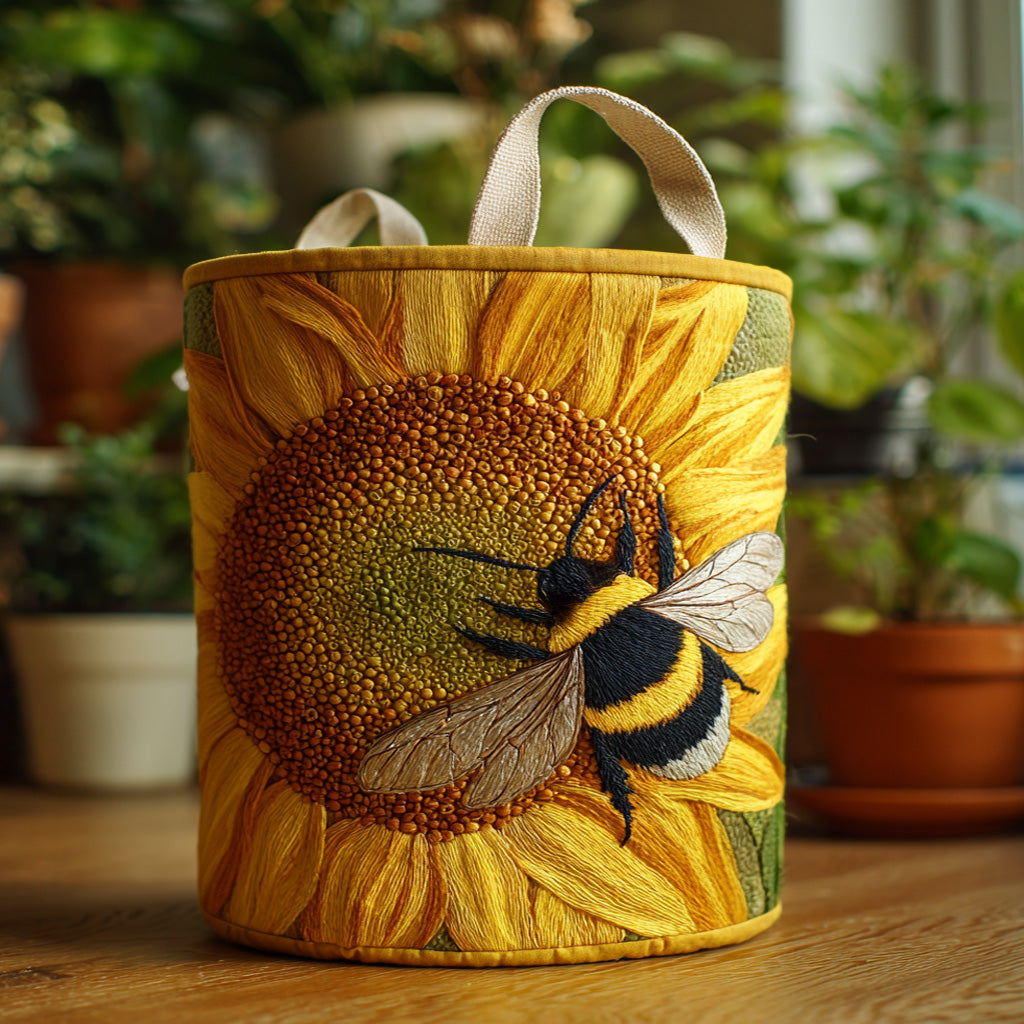 Busy Wings Quilted Laundry Basket Home Decorations Bee Christmas Gifts