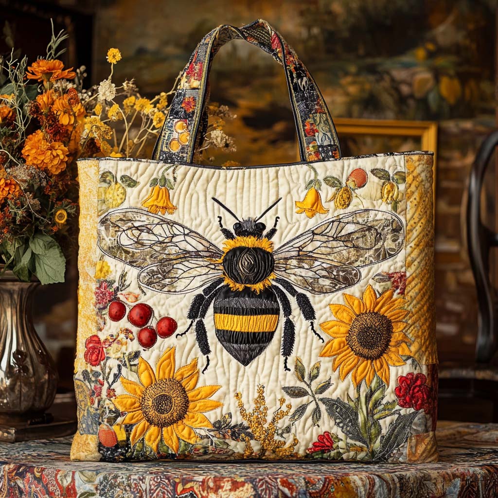 Buzz Love Quilted Tote Bag The Perfect Tote Bag Great Gifts For Mom