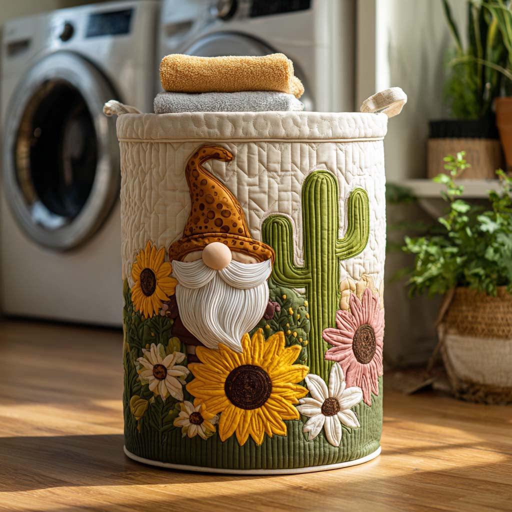 Cactus Buddy Quilted Laundry Basket Dirty Laundry Basket Great Gift Ideas For Mom
