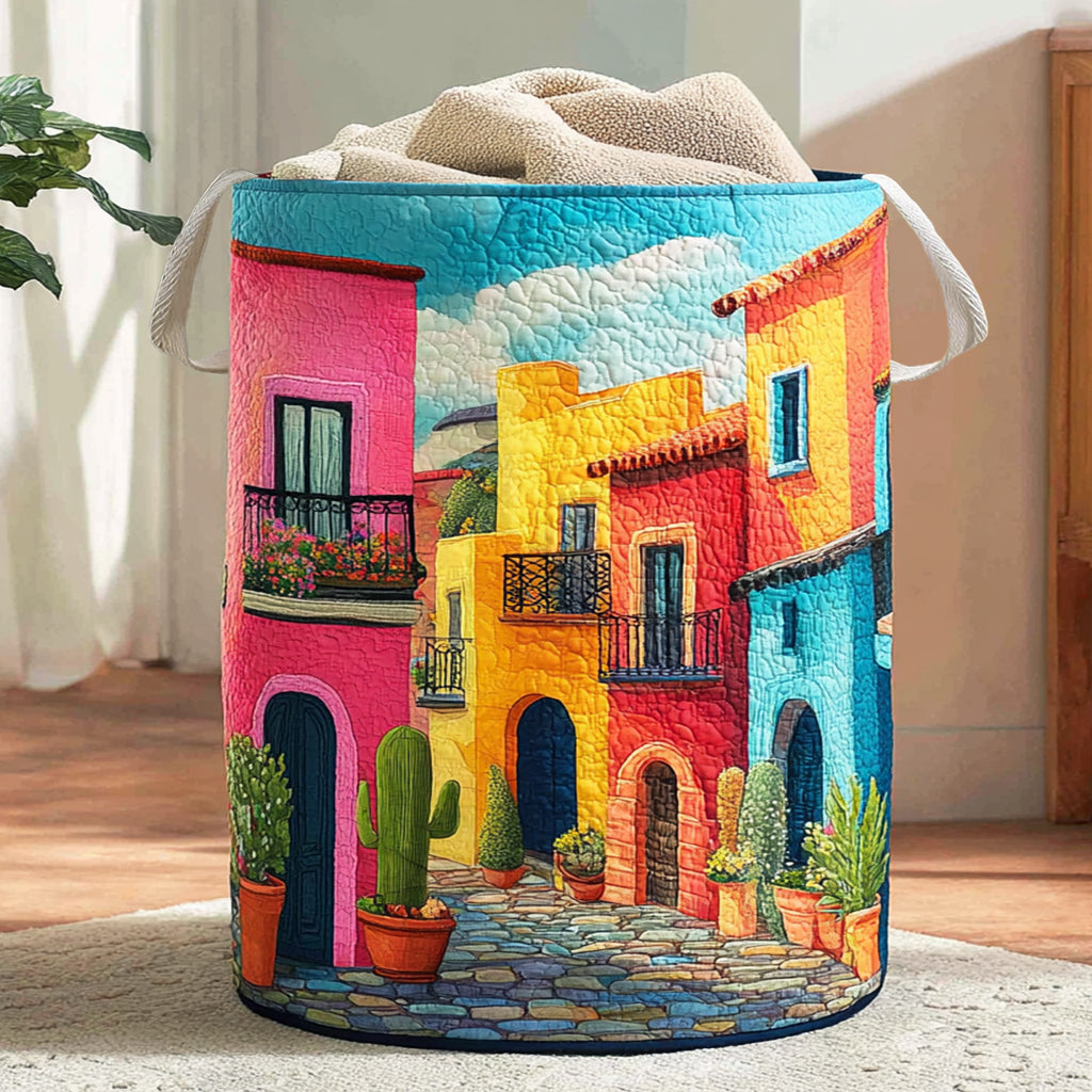 Cactus Harmony Home Quilted Laundry Basket Laundry Hamper Unique Gifts For Mom