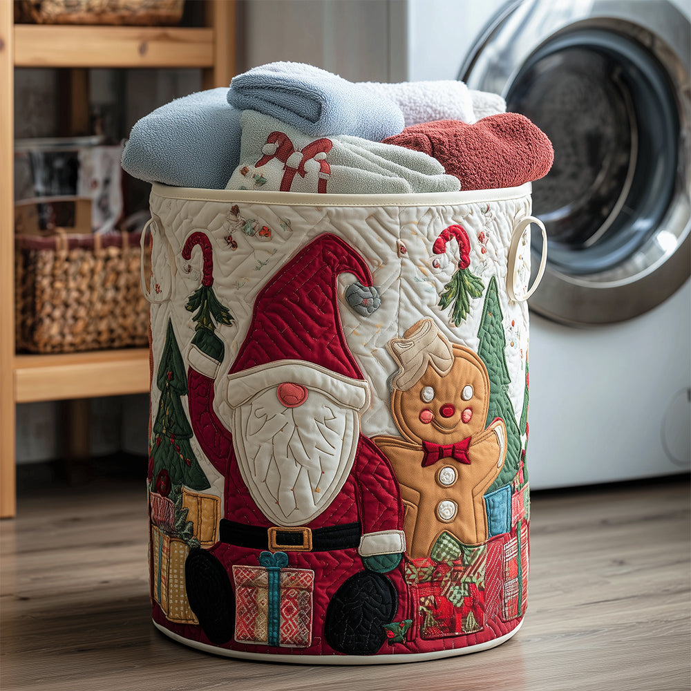 Candy Ginger Quilted Laundry Basket Best Clothes Basket Family Xmas Gift Ideas