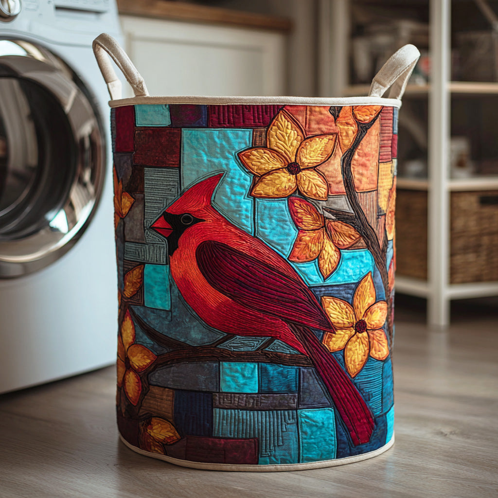 Cardinal Snow Perch Quilted Laundry Basket Home Decor Stores The Best Mother's Day Gifts