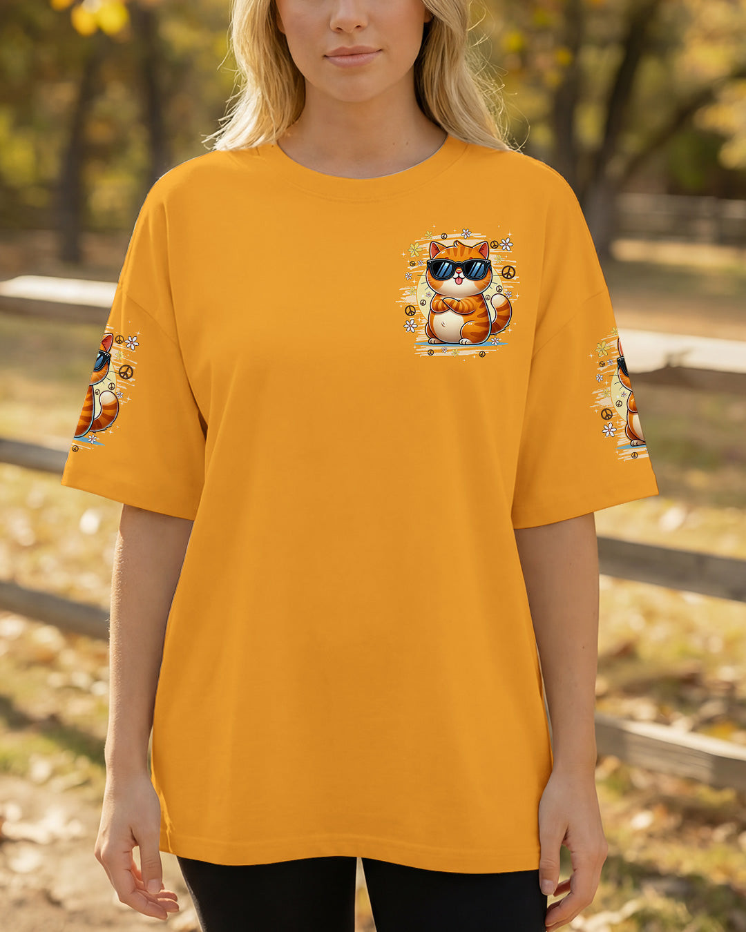 Cat Apparently I Have An Attitude T-Shirt Fun Cool Sunglasses Apparel Gift For Daughter