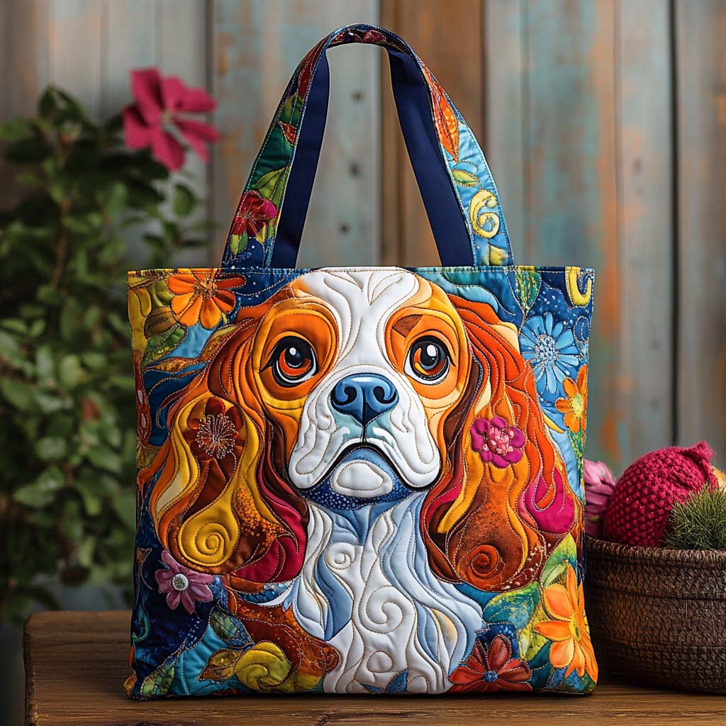 Cavalier Color Pop Quilted Tote Bag Best Everyday Tote Mother To Be Gifts