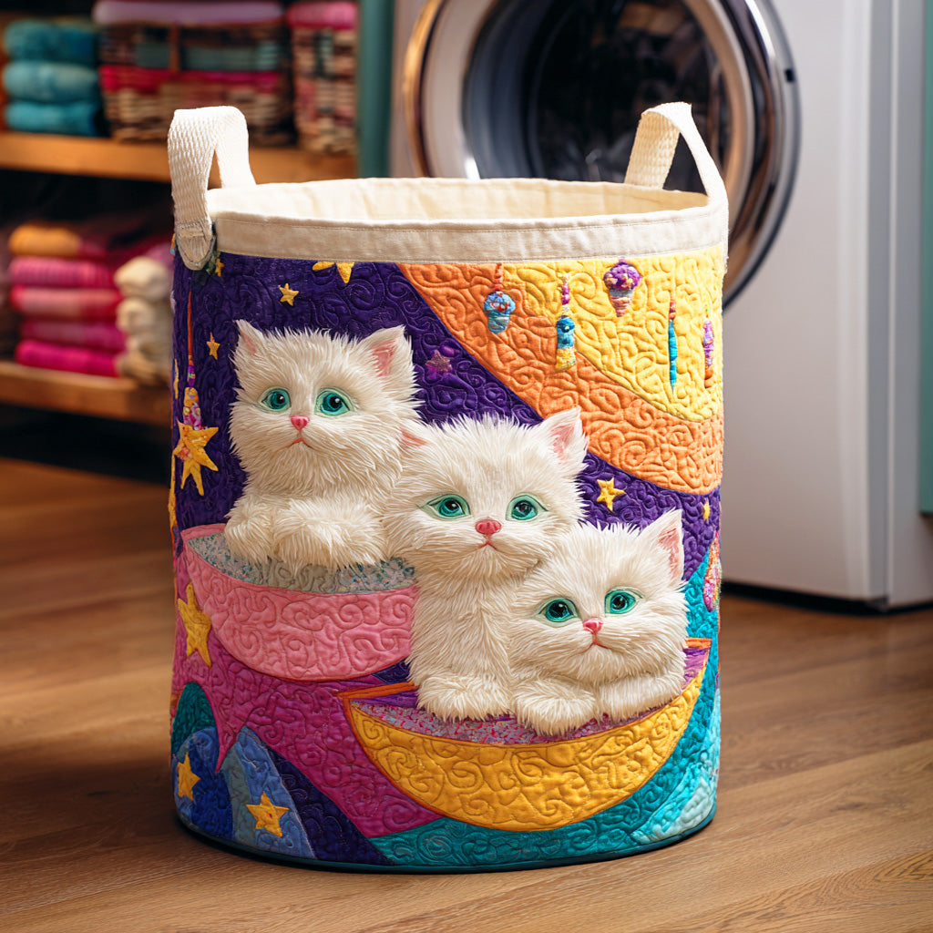 Cheerful Paws Quilted Laundry Basket Best Looking Laundry Hampers Mother's Day Delivery Gifts