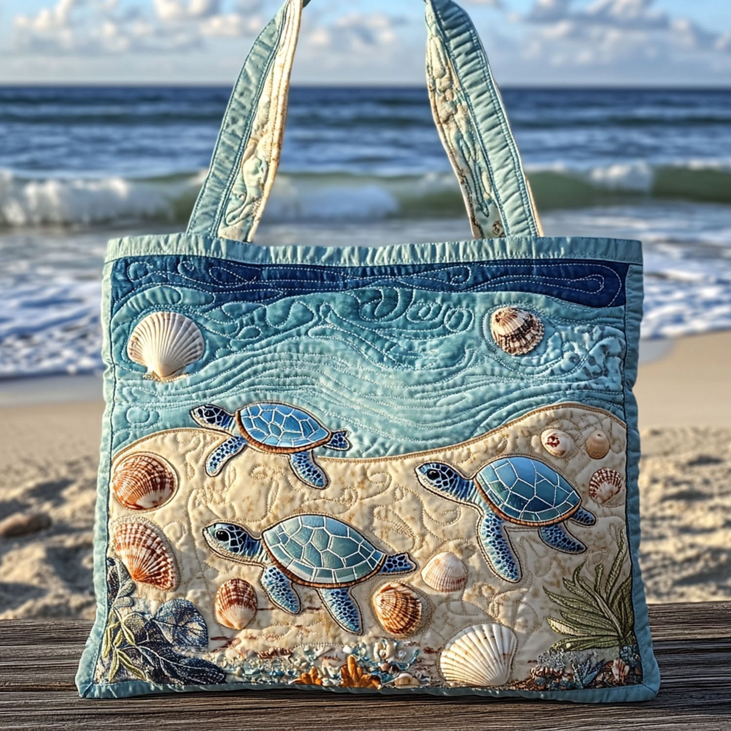 Chill Shell Quilted Tote Bag Shoulder Bags For Women Mother S Day Gift Ideas
