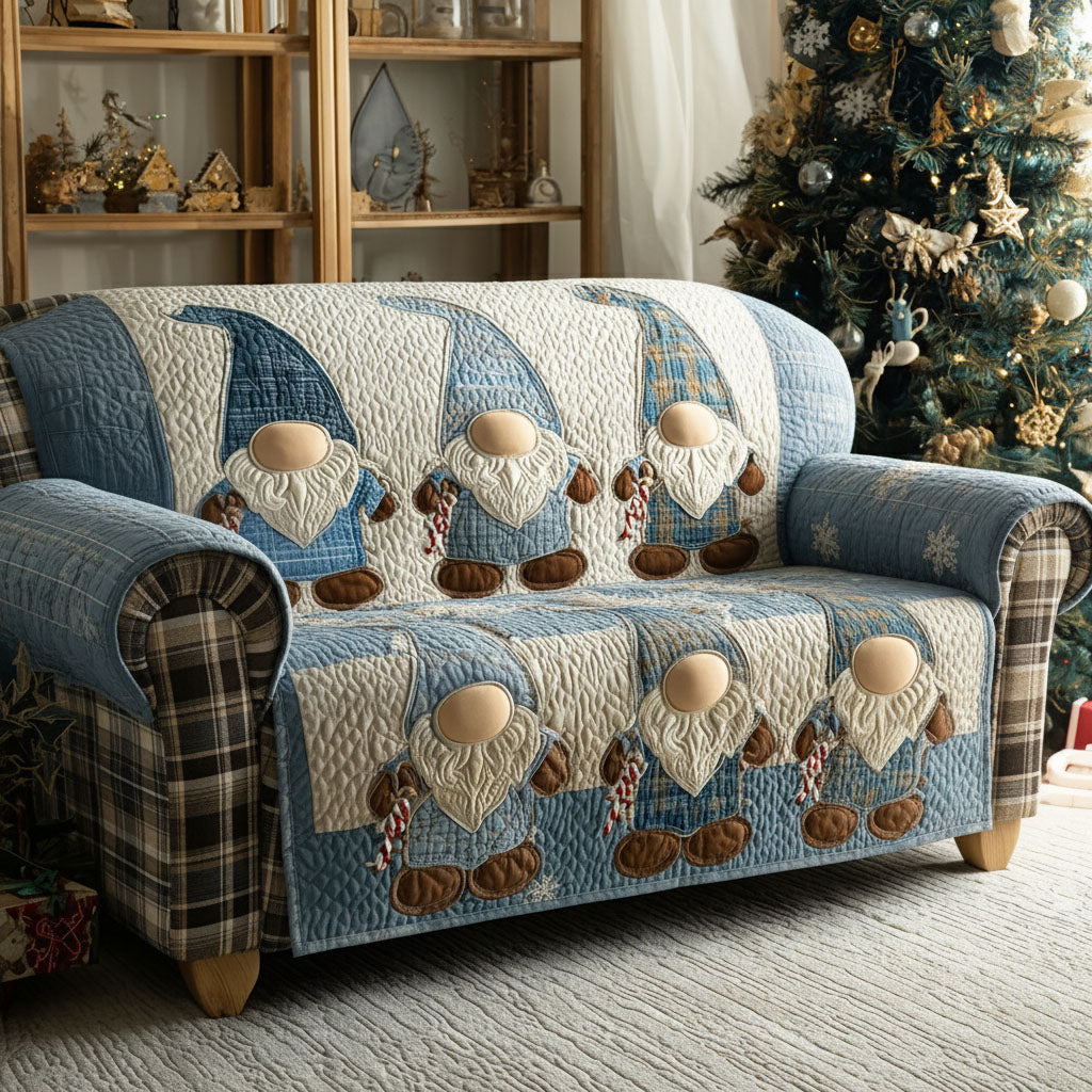 Christmas Cuties Quilted Sofa Cover Christmas Sofa Covers Xmas Gifts