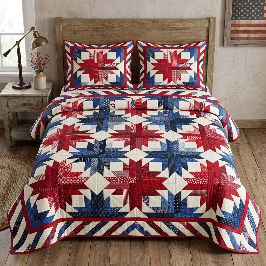 Colonial Cross Quilted Bedding Set Best King Bedding Sets Unique Gifts For Dad