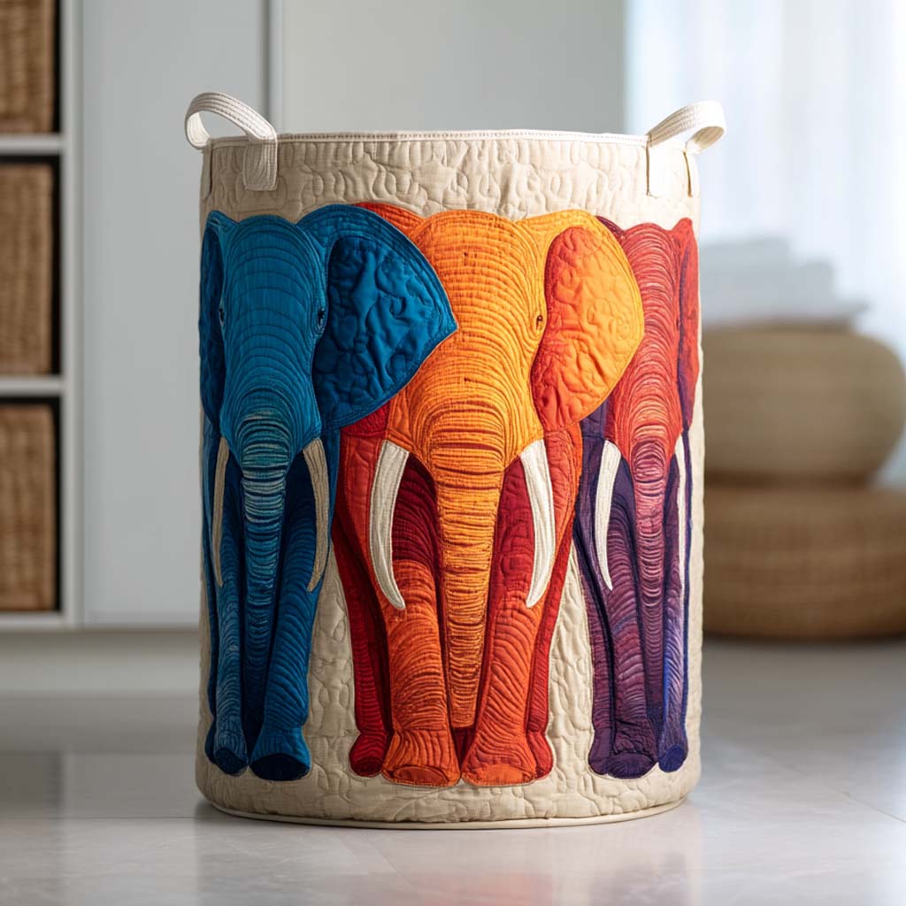 Colorful Elephant Quilted Laundry Basket Target Laundry Hamper Fathers Day Delivery Gifts