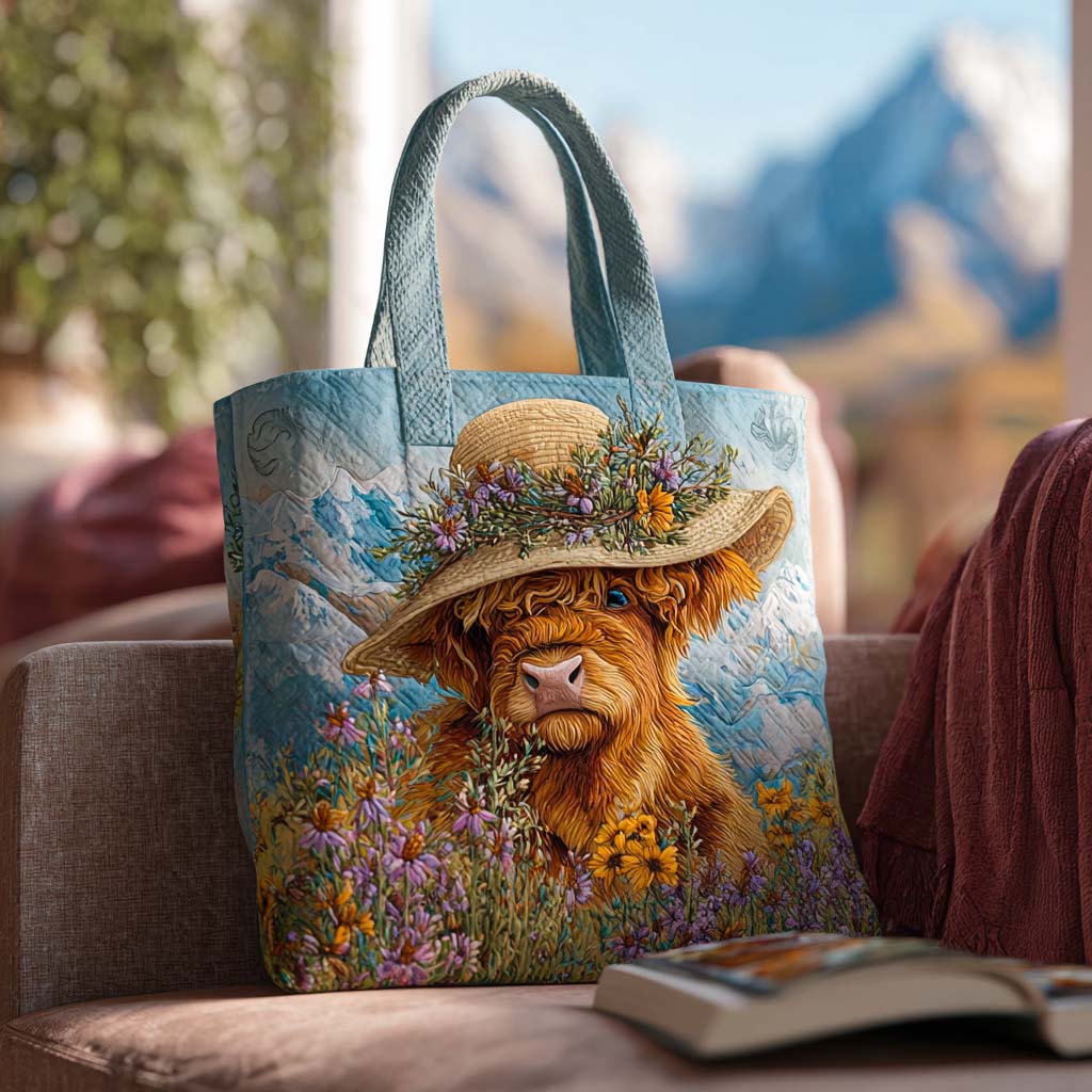 Country Calm Quilted Tote Bag Best Everyday Tote Bag Mothers Day Gift For Daughter