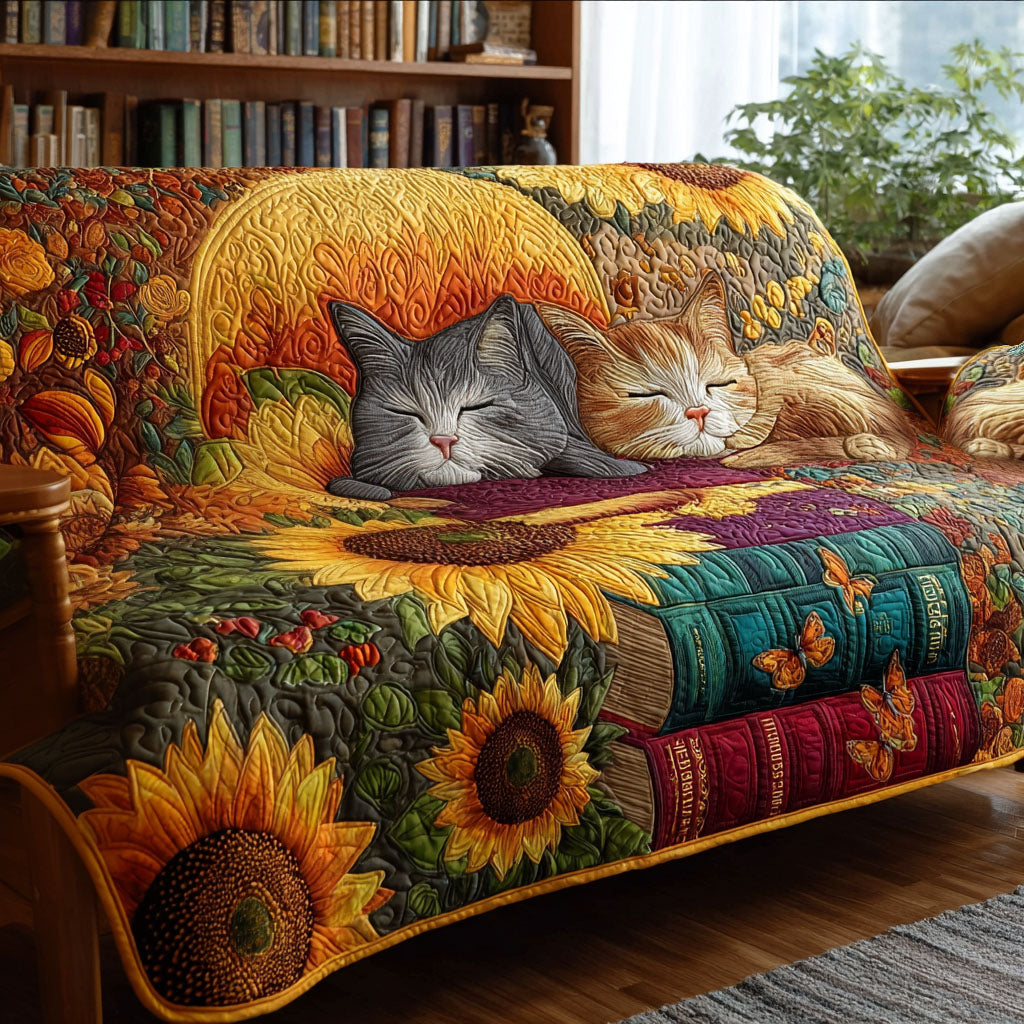 Country Paws Quilted Sofa Cover Living Rooms Ideas Gifts For Book Lovers Nerd