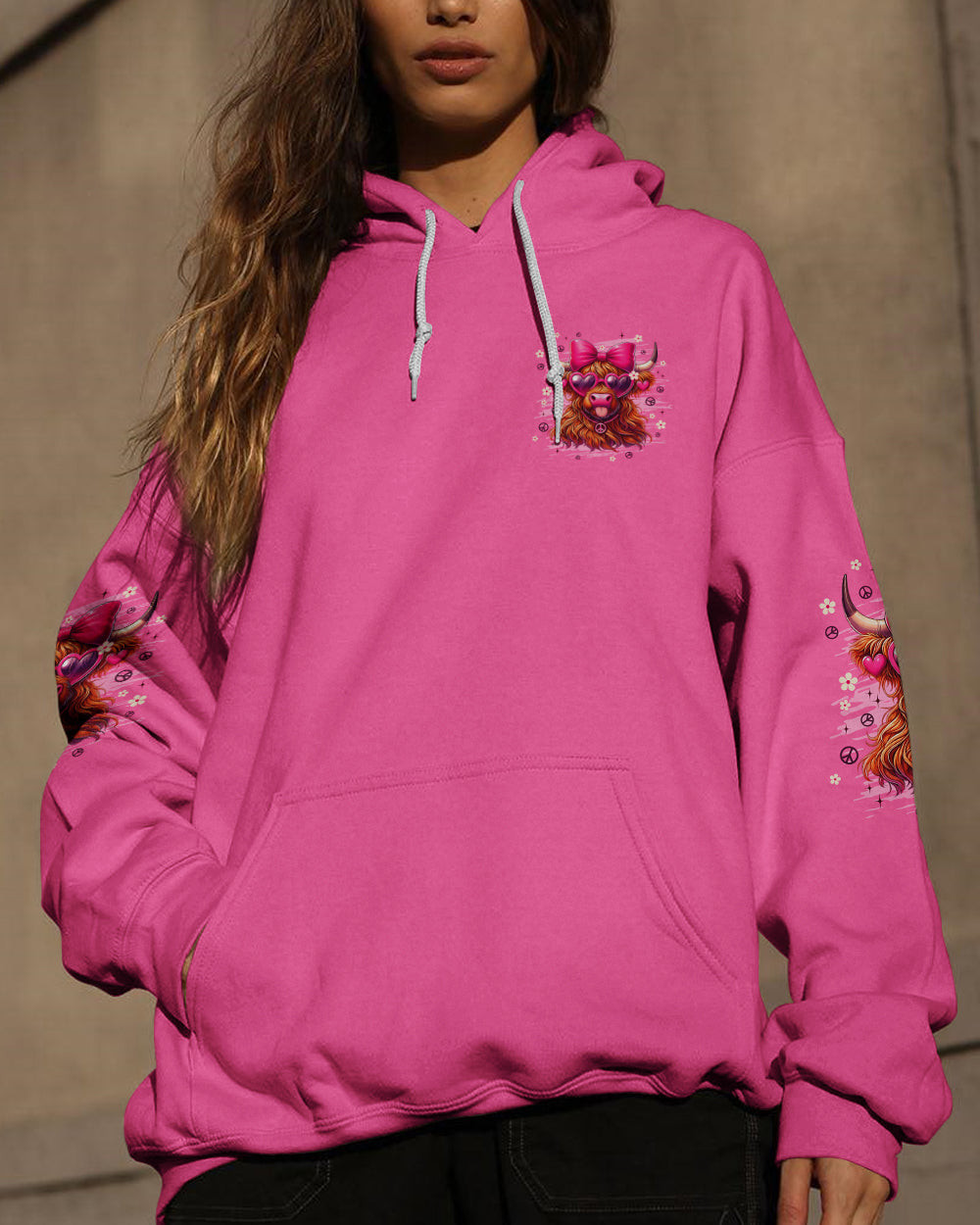 Cow Apparently I Have An Attitude Hoodie Sassy Cow With Pink Bow Heart Sunglasses Gift For Wife