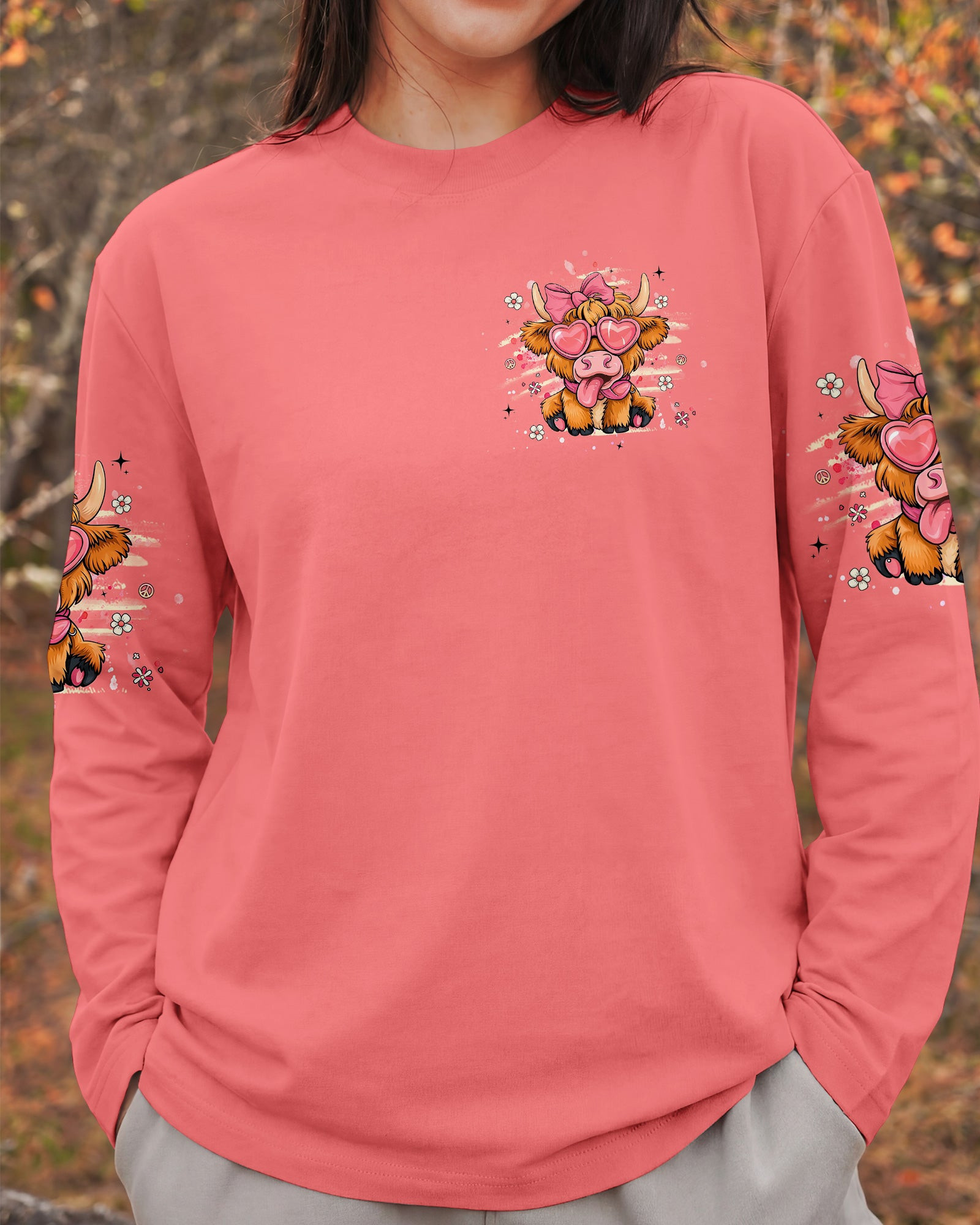 Cow Apparently I Have An Attitude Sweatshirt Cute Cow With Heart Glasses Gift For Girlfriend