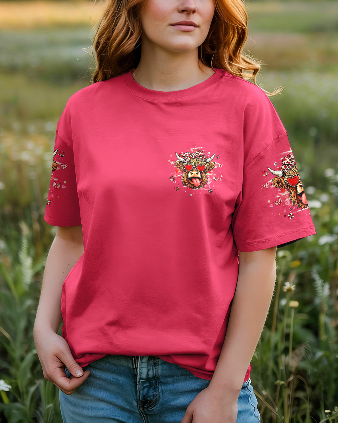 Cow Apparently I Have An Attitude T-Shirt Cute Cow Valentine Apparel Gift For Cow Lovers - Image 2