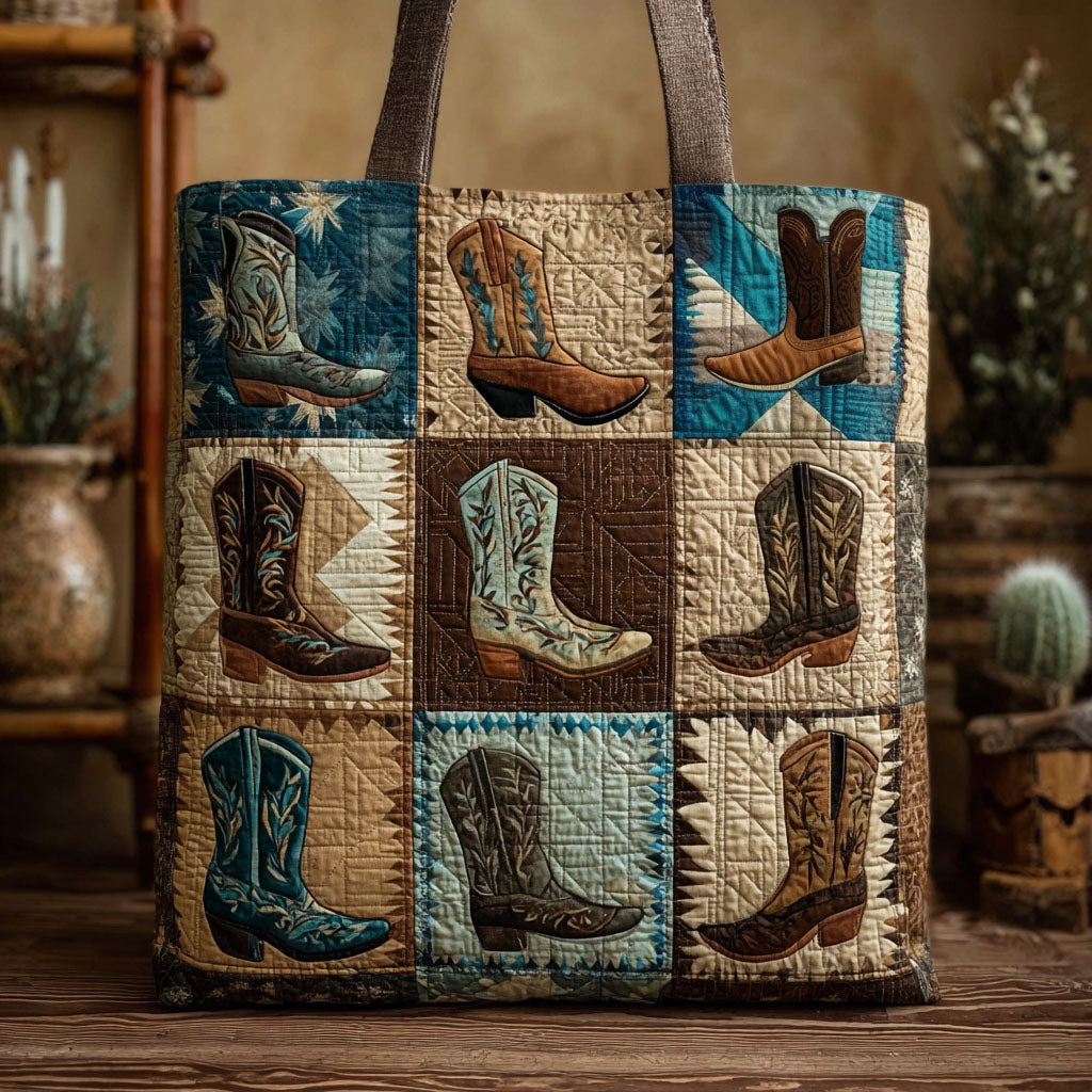 Cowboy Canyon Quilted Tote Bag Tote Bags For Women Gift For Mother On Mother's Day
