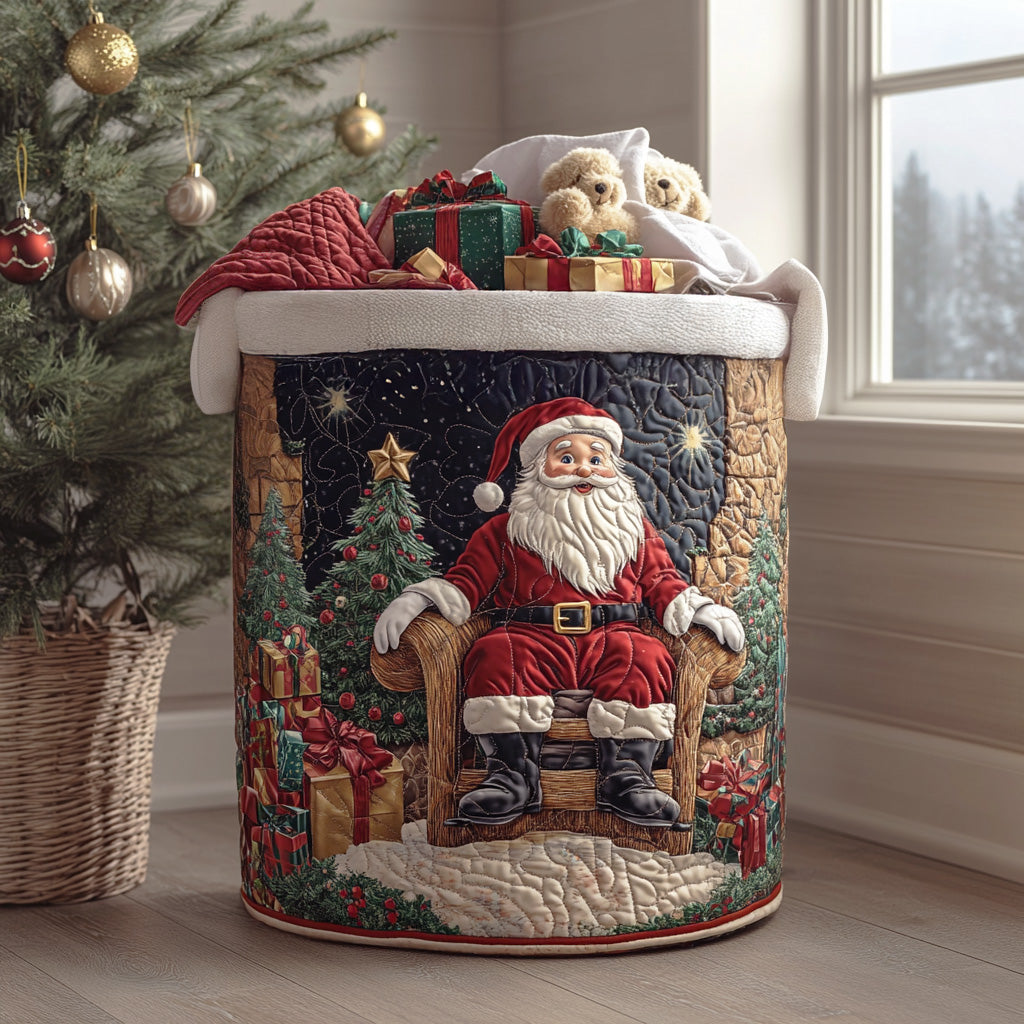 Cozy Claus Quilted Laundry Basket Best Laundry Basket Unique Cardinal Gift Ideas