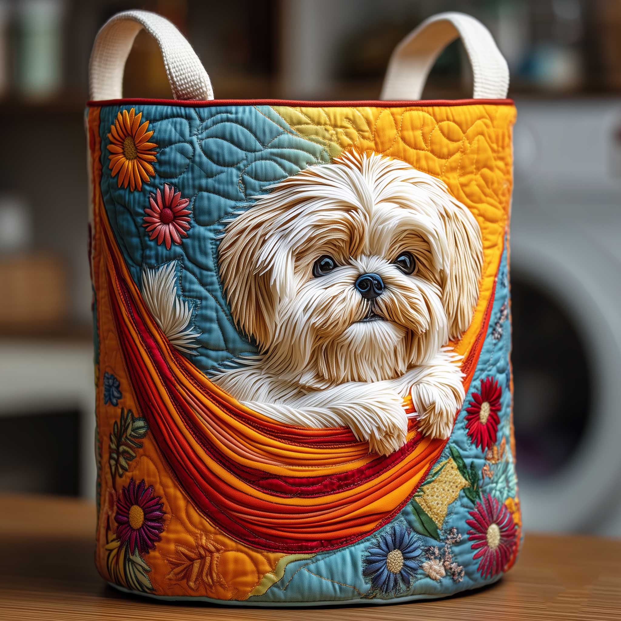 Cozy Companion Quilted Laundry Basket Best Laundry Hamper Christmas Gifts For Mum