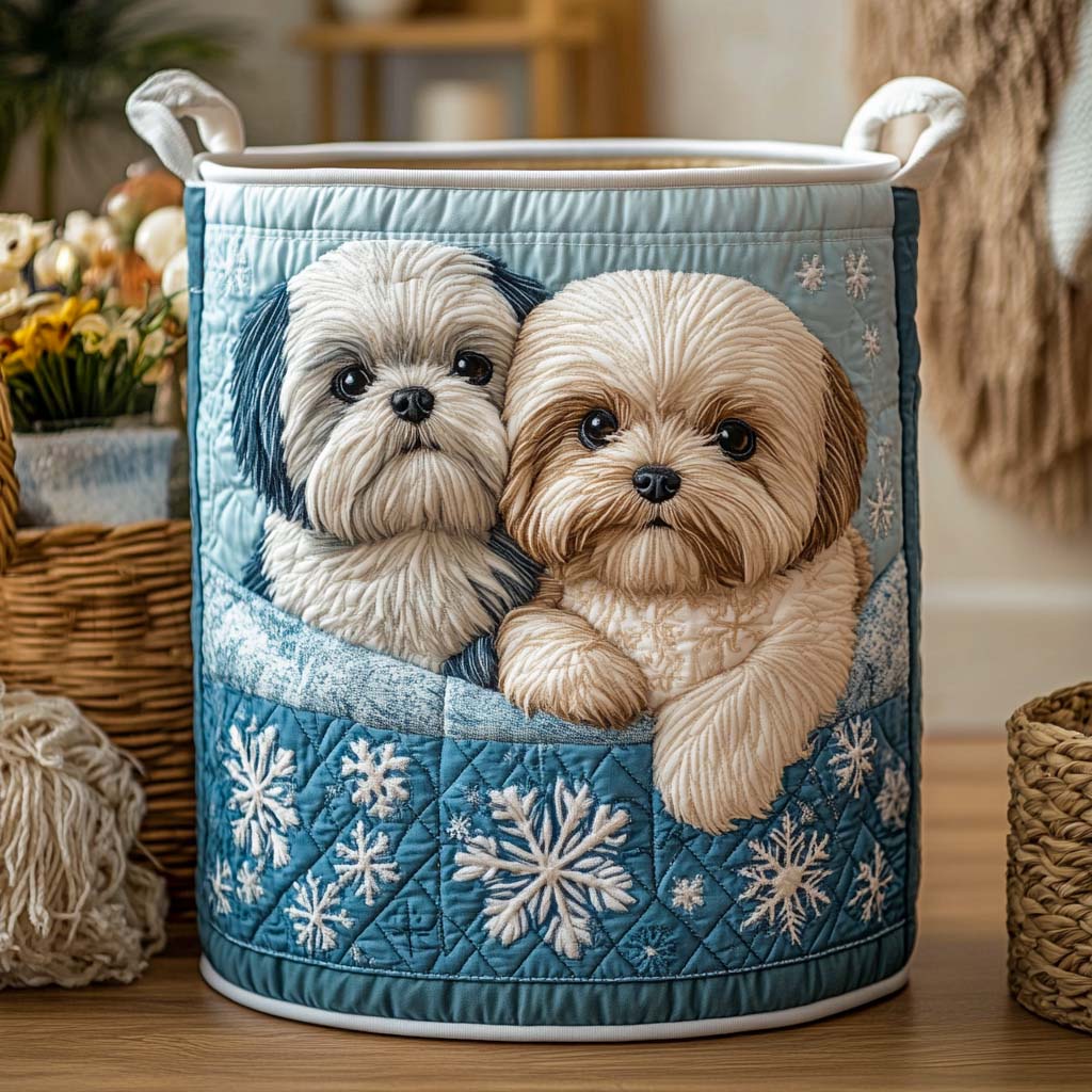 Cozy Duo Quilted Laundry Basket Good Laundry Baskets Women's Mother's Day Gifts