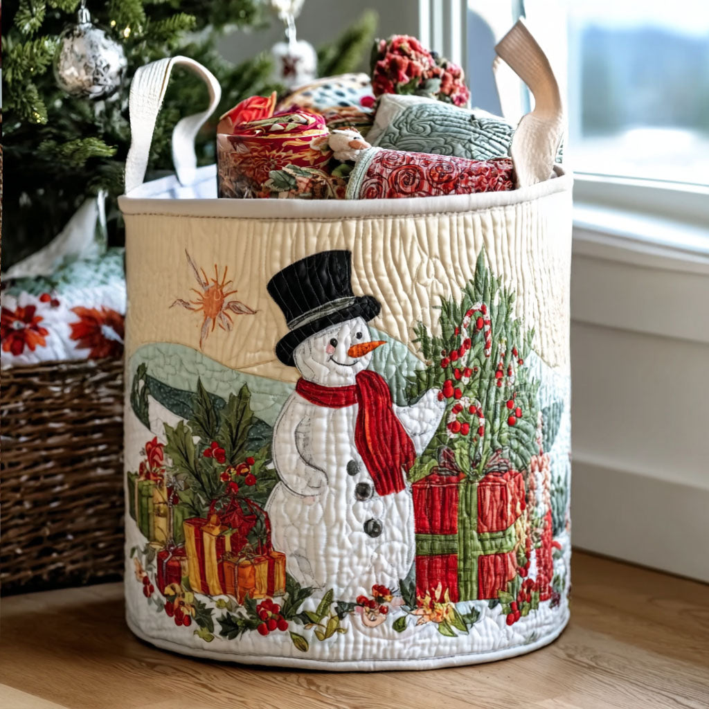 Cozy Frost Quilted Laundry Basket The Laundry Basket Gifts For Mom Christmas From Daughter