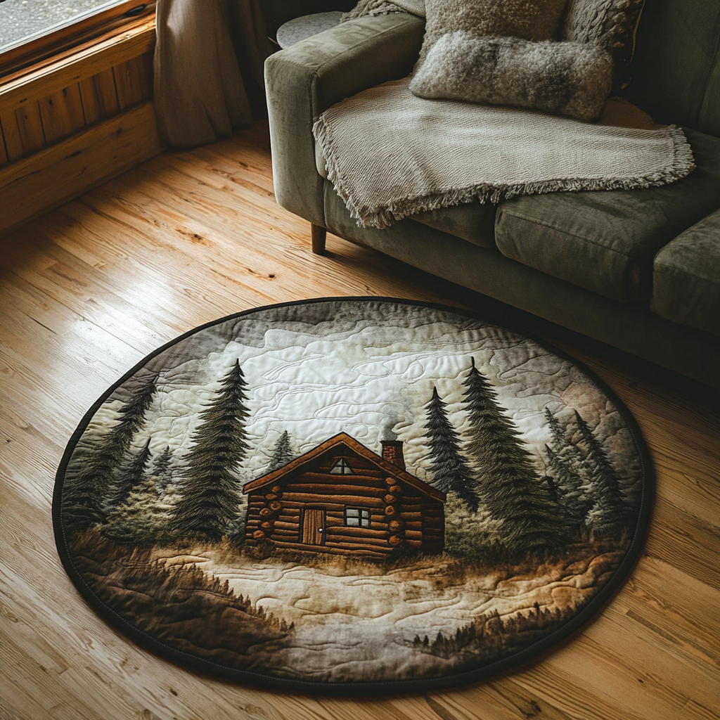 Cozy Timber Quilted Round Mat Home Decor Stores Mothers Day Ideas