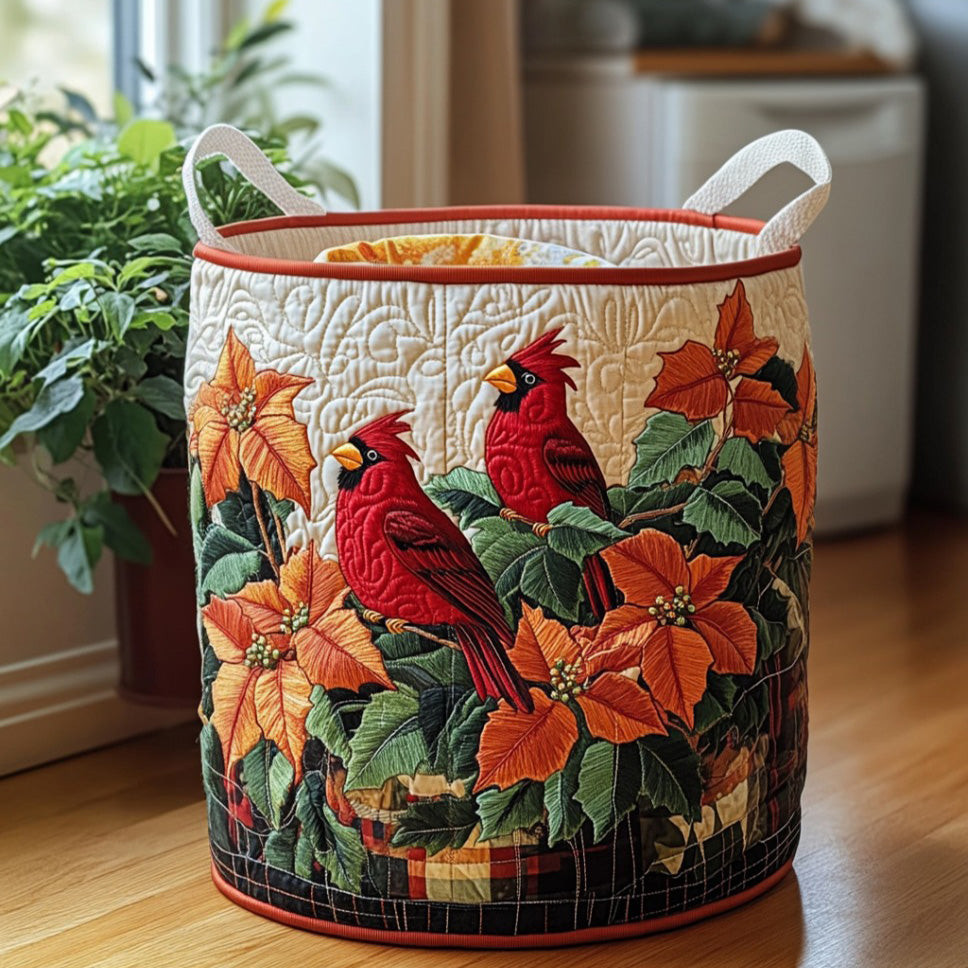 Crimson Watch Quilted Laundry Basket Good Laundry Baskets Cardinal Gifts For Men