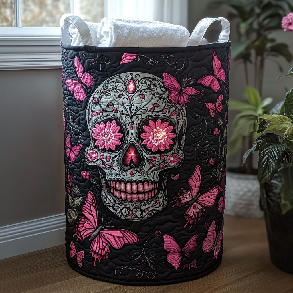 Dark Hollow Quilted Laundry Basket Best Looking Laundry Hampers Day Of The Dead Merchandise