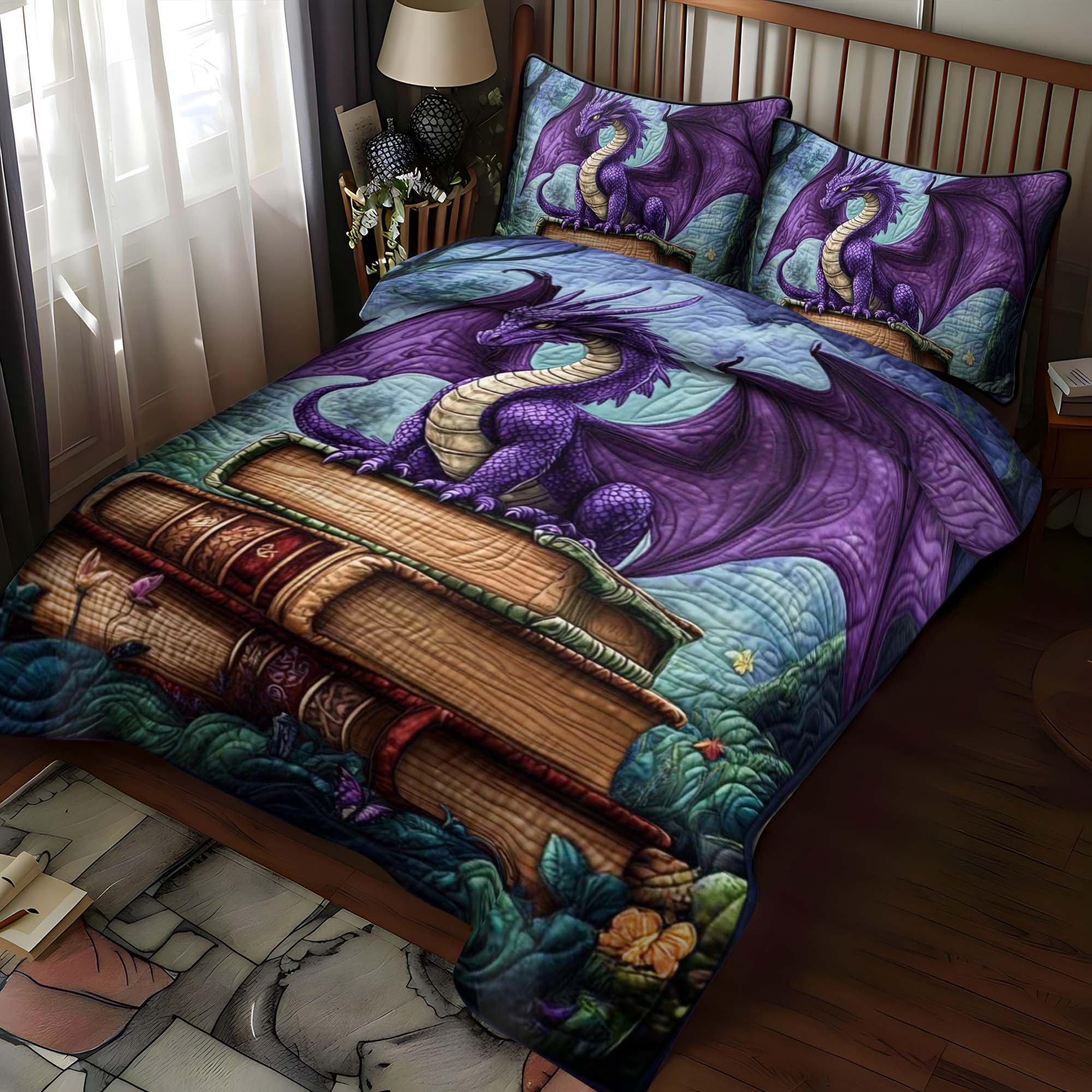 Darkwing Whisper Quilted Bedding Set Best King Bedding Sets Best Book Related Gifts