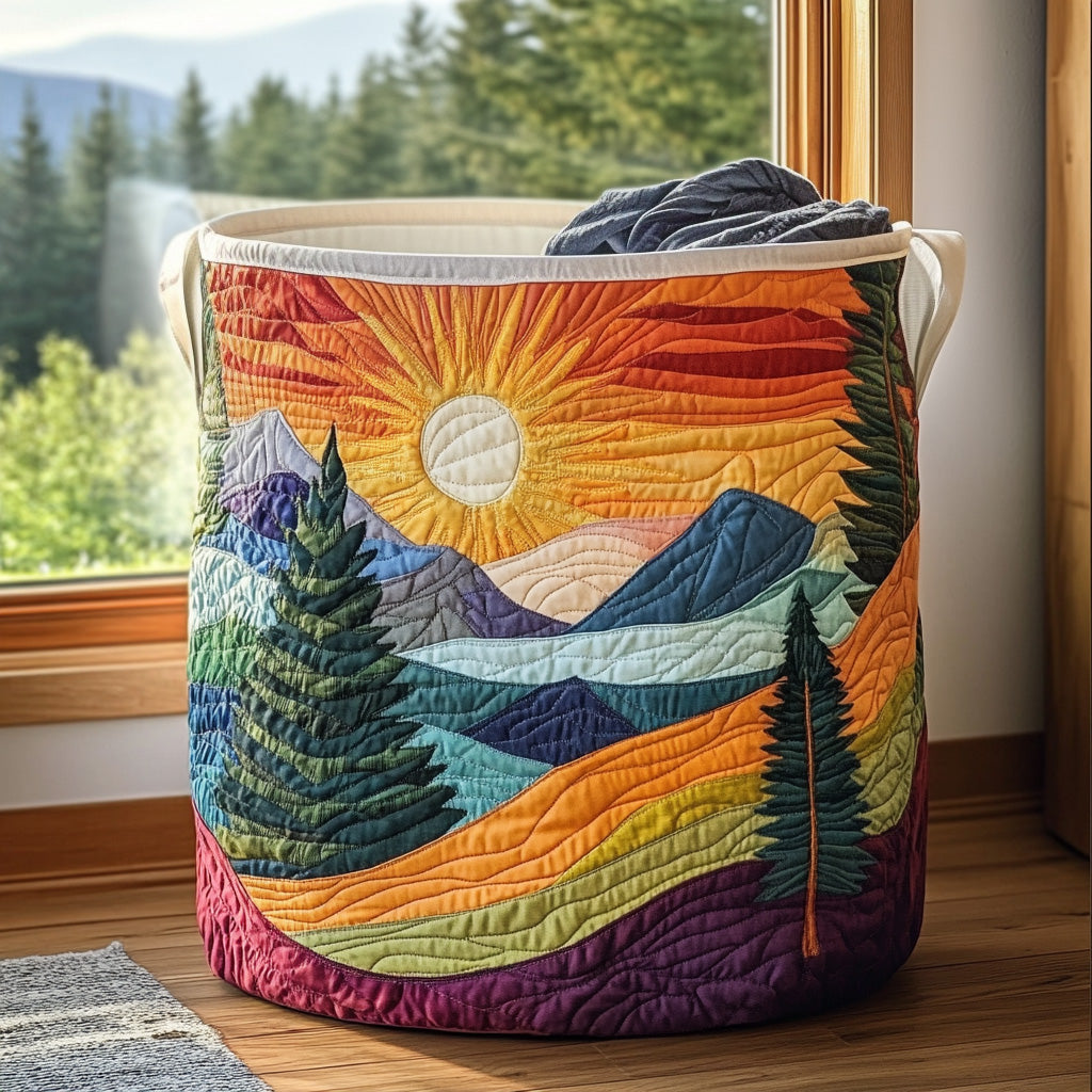 Dawn Glow Quilted Laundry Basket Best Hampers Mother's Day Gifts For Daughter In Law