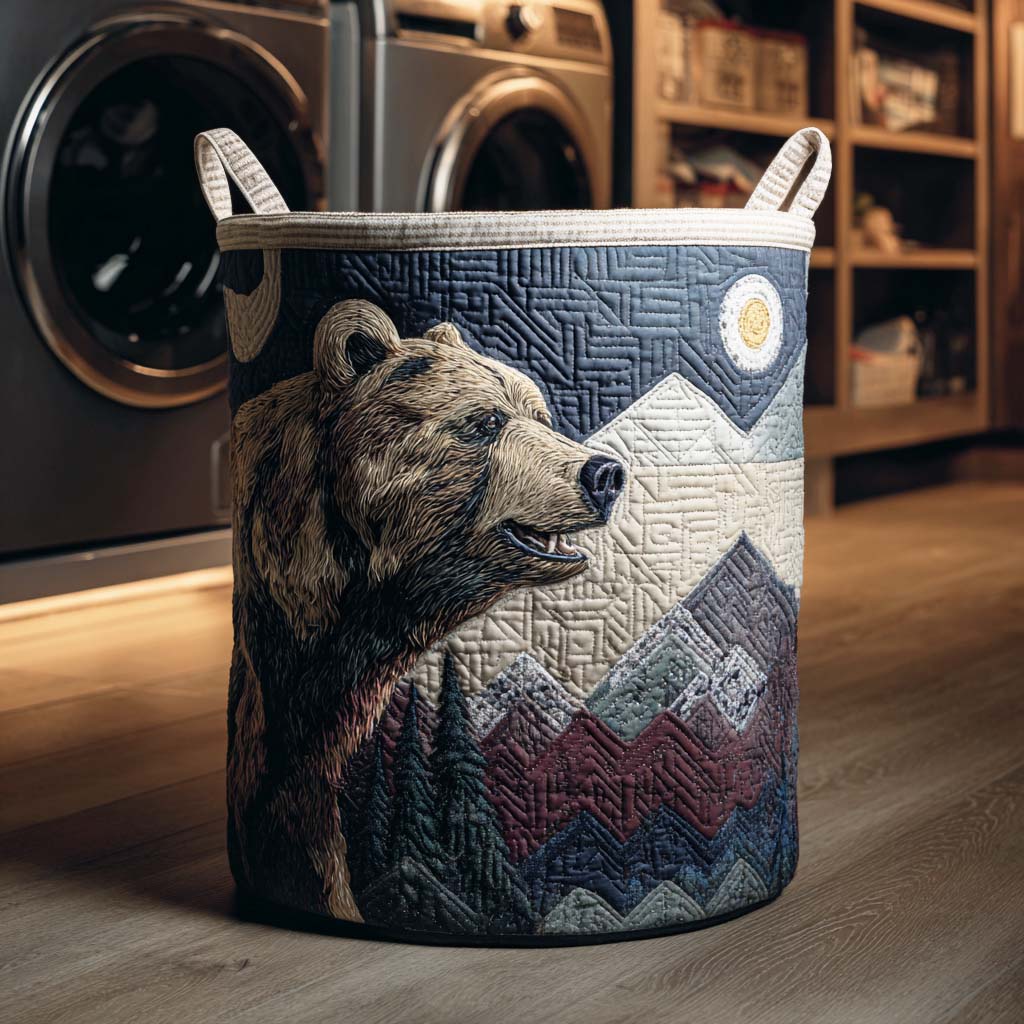 Deep Forest Quilted Laundry Basket Home Decor Ideas For First Mothers Day