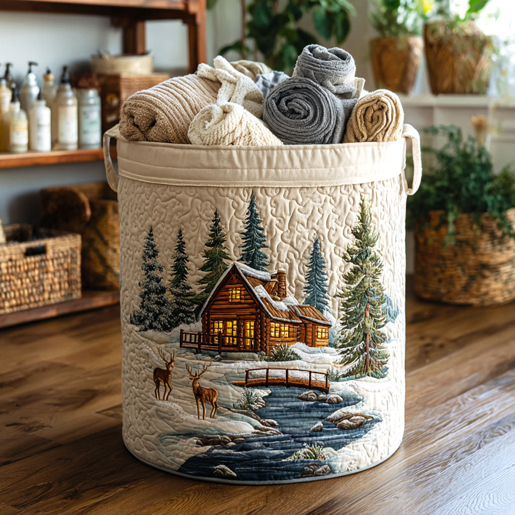 Deer Valley Quilted Laundry Basket Best Foldable Laundry Basket Gifts For Mom Christmas From Daughter
