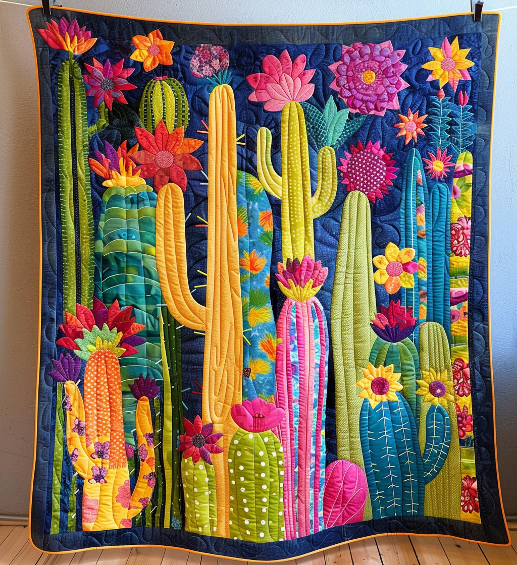 Desert Flora Fiesta Quilted Blanket Bedroom Ideas Holiday Gifts For Mom