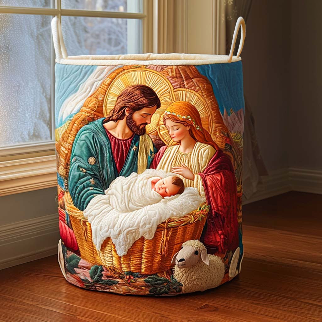 Divine Night Quilted Laundry Basket Biggest Laundry Basket Religious Gift Ideas