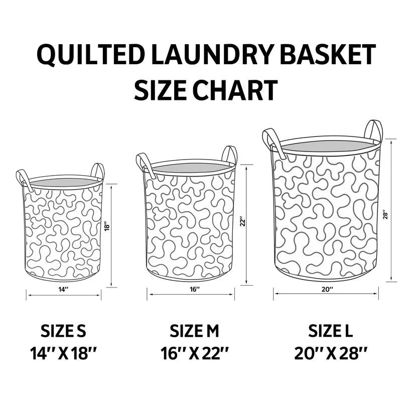 Dragon Ember Quilted Laundry Basket Bedroom Laundry Decor Best Gift For Dad - Image 2