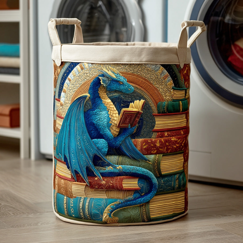 Dragon Page Guard Quilted Laundry Basket Dirty Clothes Hampers Thoughtful Mothers Day Gifts
