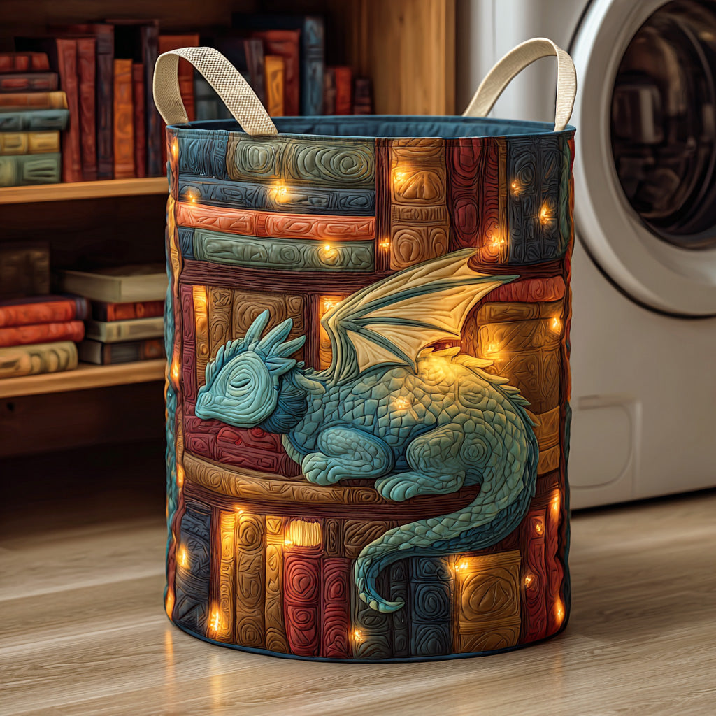 Dragon Wisdom Pages Quilted Laundry Basket Nice Laundry Hamper Best Mothers Day Ideas