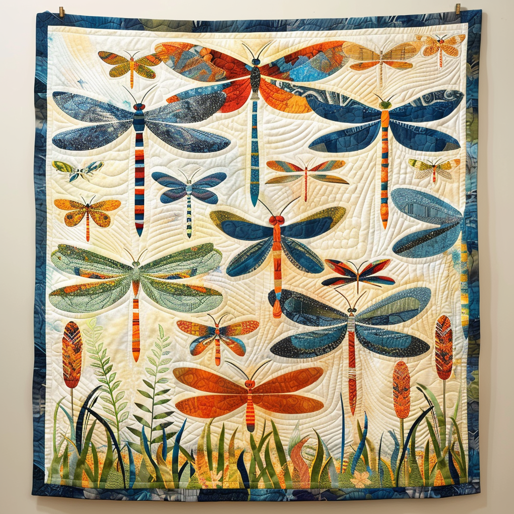 Dragonfly Whisper Quilted Blanket Best Sheets Ever Dragonfly Gift Ideas
