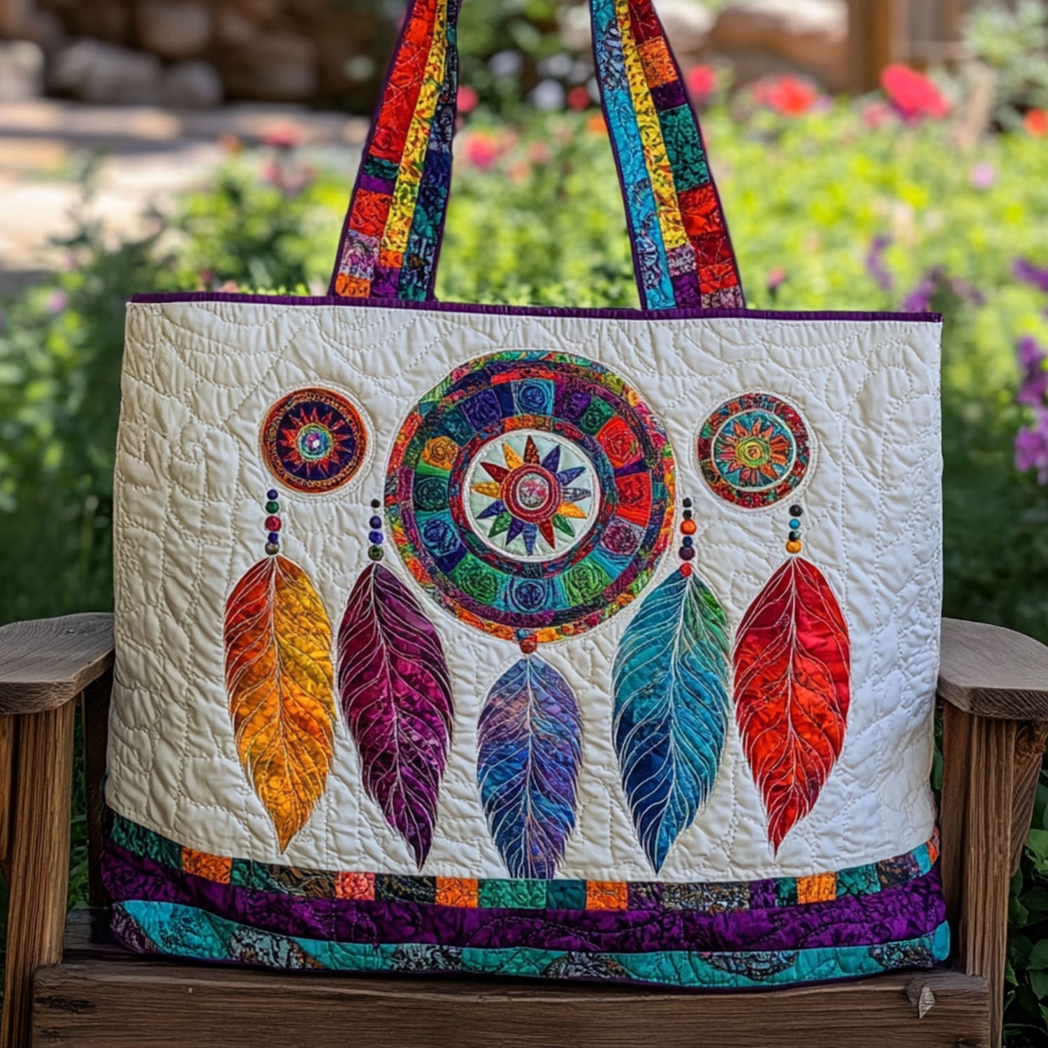 Dream Net Quilted Tote Bag Best Mom Tote Bag Best Gift Ideas For Mom