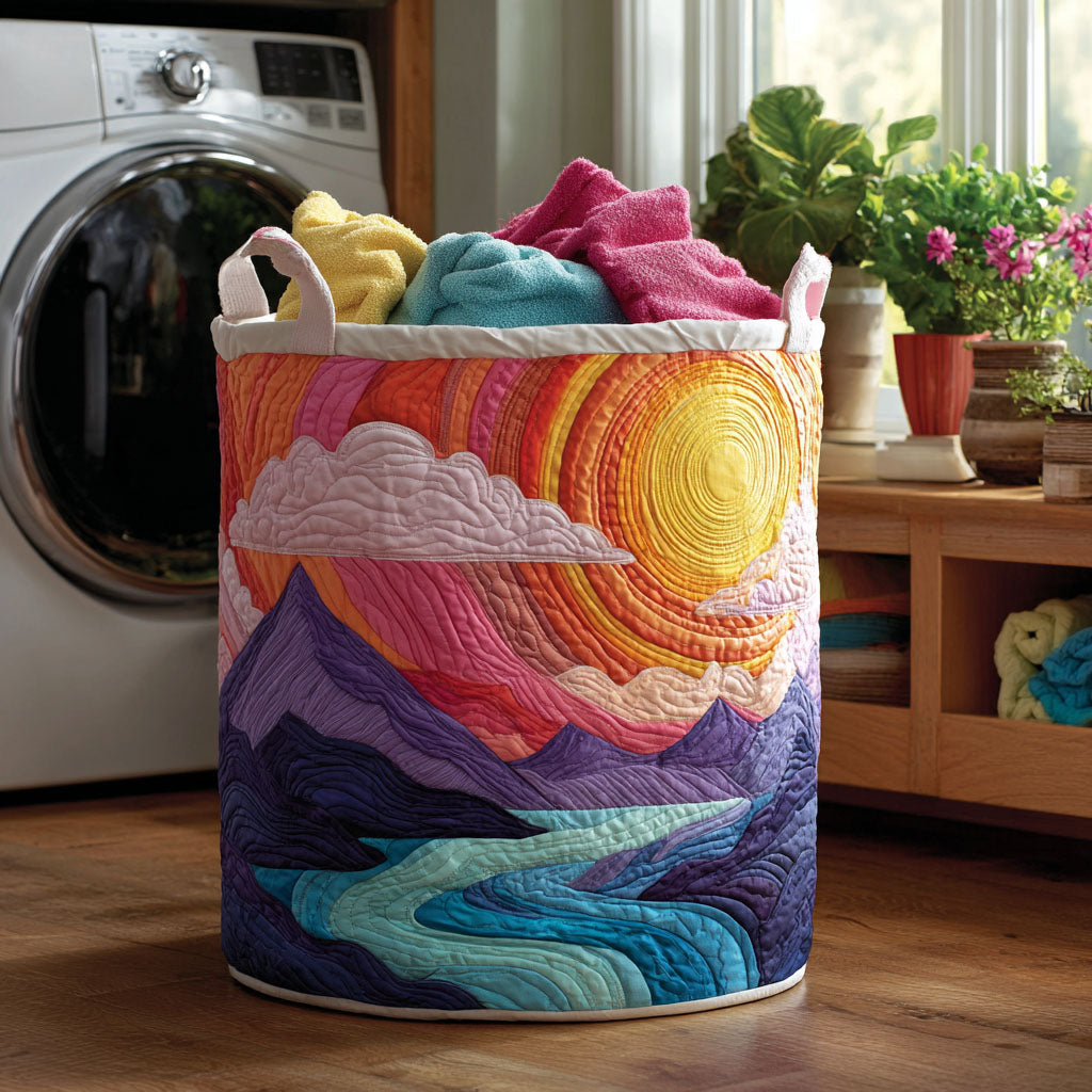 Dreamscape Quilted Laundry Basket Room Decor Best Mothers Day Gift Ideas