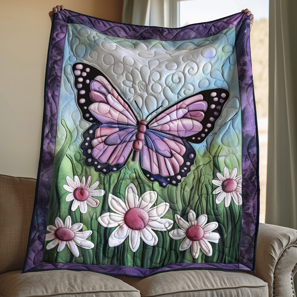 Dreamy Butterflies Quilted Blanket Good Sheet Sets Mother's Day Gifts For Girlfriend