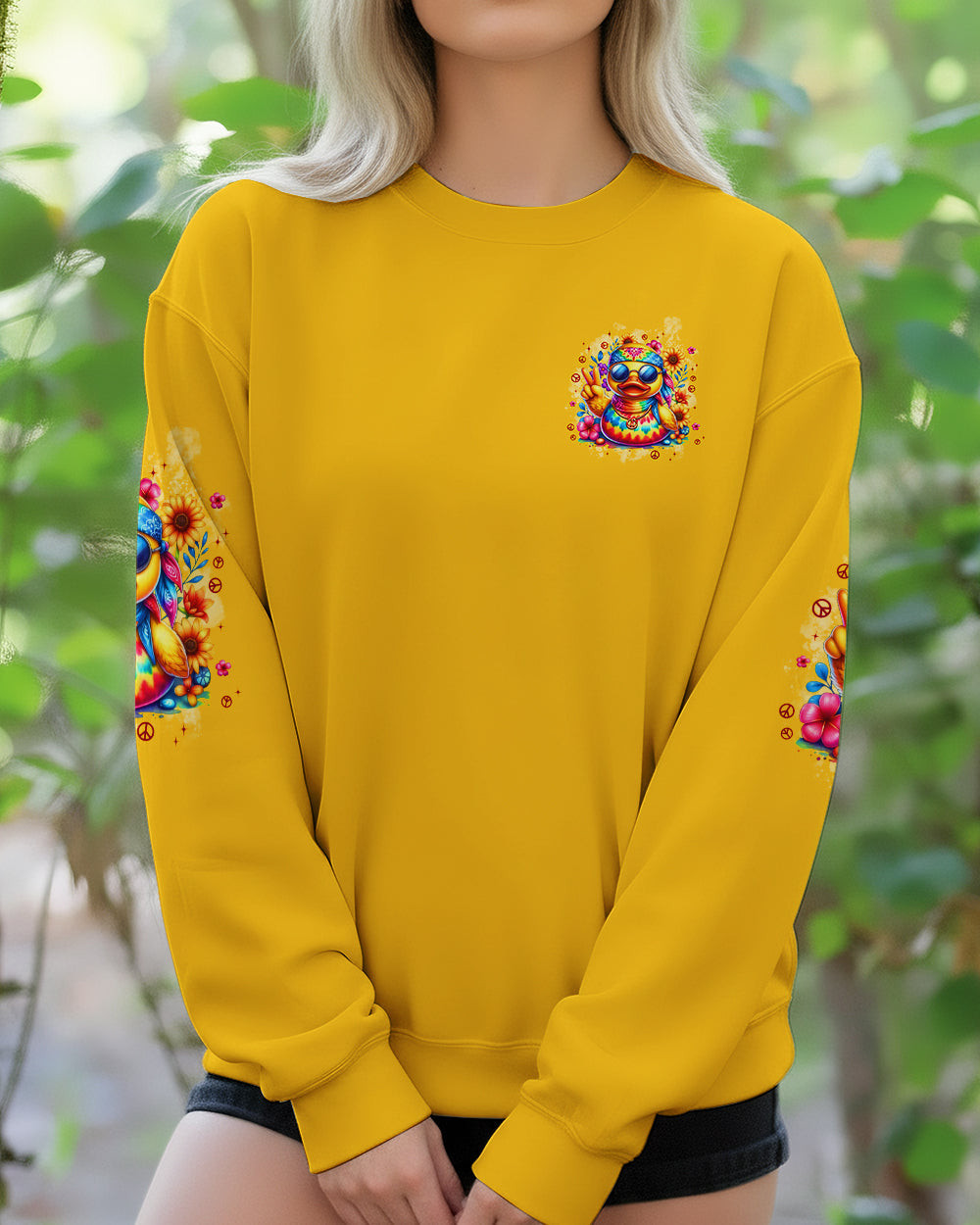 Duck Apparently I Have An Attitude Sweatshirt Funny Retro Animal Clothing Gift For Animal Lover