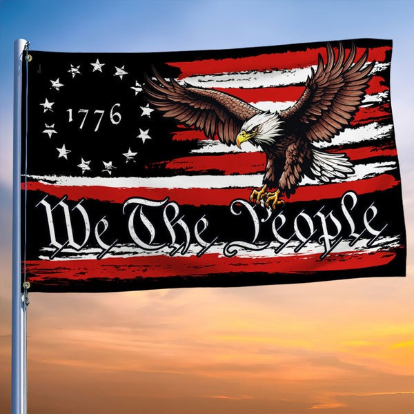 Eagle We The People American Flag Patriotic Flag 4th Of July Outdoor Decor Best Gifts 2026